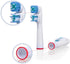 Pack 20 Double Clean Brush Heads, Compatible with Braun Oral-B Dual Clean Electric Toothbrush