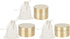 Dustproof Brass Pill Case, Mini Outdoor Waterproof Round Shape Container for Sports, Camping, Hiking - S
