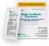 Globe Triple Antibiotic Ointment, 25 Pack 0.9g Single Packets for Minor Scratches, Wounds, Infection Prevention