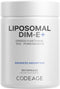 Codeage Liposomal DIM Supplement, 4 Months Supply of DIM Vitamins & Tocopherols - Gluten-Free - 120 Capsules