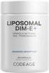 Codeage Liposomal DIM Supplement, 4 Months Supply of DIM Vitamins & Tocopherols - Gluten-Free - 120 Capsules