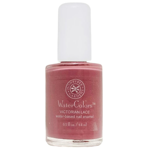 Honeybee Gardens Water-Based Nail Enamel, Victorian Lace, Matte Old Fashioned Rose, Eco-Friendly, 0.5 fl oz