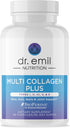 DR. EMIL NUTRITION Multi Collagen Pills - Hydrolyzed Collagen Supplements for Hair, Skin, Nails & Joints, 90 Capsules