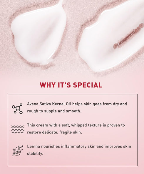 menorah skincare Milky Hydrating Cream, Ultra Lightweight Facial Lotion with Lemna and Oat for Daily Beauty Routine
