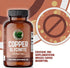 Copper Glycinate Mineral Supplement 1 mg, 60 Vegan Caps, Essential for Collagen Production, Gluten Free