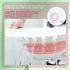 Portable Sitz Bath Basin with Flush for Postpartum and Postoperative Care, Foldable Pink Wash Basin for Pregnant Women