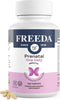 FREEDA Prenatal Vitamin - Kosher Prenatals with Iron, Folic Acid, Choline, Vitamin D for Pregnant Women