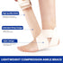 Galvaran Ankle Support Brace, Adjustable Compression Ankle Brace for Sports Protection, Breathable Polyester, One Size