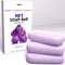 Hypoallergenic Kids Soap Bar 3-Pack, Organic Lavender Oil Body Wash for Gentle Children’s Bath Time
