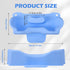 Jhua Portable Hair Washing Station for Kids Sink Bathtub Hair Washing Basin, Silicone Tear-Free Shampoo Bowl Wash Basin