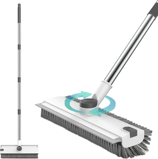 SetSail Floor Scrub Brush, 3 in 1 Floor Scrub Brush with 54-in