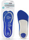 Comfort Zone Tri-Balance Gel Orthotic Insoles for Men, 3/4 Length Inserts for Men‘s Shoe Sizes 8-12