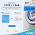 AIDEA 80Ct Cleaning Wipes, Multi-Purpose Reusable Cloths, Domestic Cleaning Towels, Dish Cloths, 12''x24''