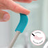 S&T INC. Large and Mini Makeup Spatula Set, Silicone Spatula for Cosmetics, Hair Care, Skin Care, 2 Piece Set