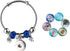 FENELY Snap Bracelet Button Jewelry Charms Tree of Life Elephant Womens Silver