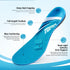 VALSOLE Plantar Fasciitis Insoles, Heavy Duty Support for 210+ lbs, Pain Relief Orthotics for Flat Feet, Men Women