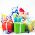 Curling Ribbon 500 Yards with Spool, 1/5" Wide Crimped Texture for Gift Box Wrapping & Birthday Party Decorations