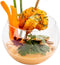 Restaurantware 2 Ounce Clear Plastic Bowls, 5 Disposable Sphere Cups, Versatile for Parties and Weddings