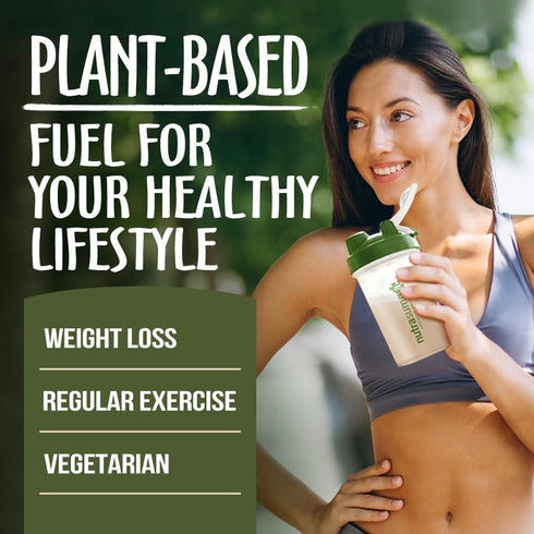 100% Plant Based Fermented Pea Protein Powder, Unflavored, 2.14lbs - Vegan, Non-GMO, Gluten & Soy Free