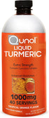 Qunol Liquid Turmeric Curcumin with Black Pepper, 1000mg Turmeric Supplement, Extra Strength, Joint Health - 40