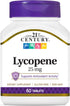 21st Century Lycopene 25 mg Tablets, 60 Count