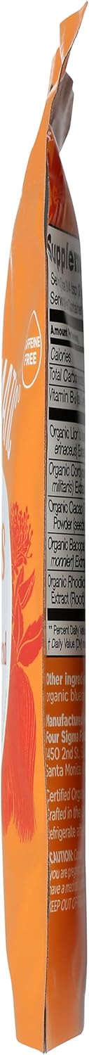 Four Sigmatic Focus Blend - 7 Superfoods Adaptogen Mix with Lion's Mane, Cordyceps, Rhodiola, Bacopa & Mucuna | 30