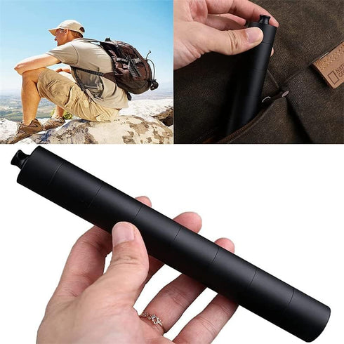 Tvoip 7 Portable Pill Case Keychain Waterproof Days Pill Holder Travel Pill Container Portable Medicine Keychain Daily