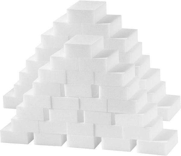 Extra Large Eraser Sponge - 50 Pack Multi-Purpose Extra Thick Magic Foam Cleaning Pads for Bathtub, Floor