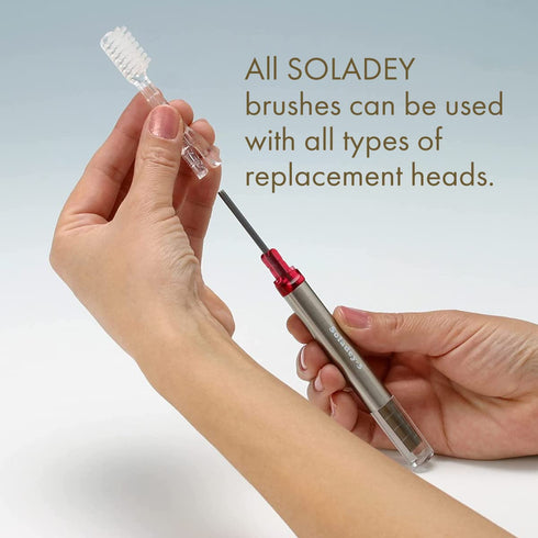 Ionic Toothbrush Replacement Brush Heads Refill, 4 Count, Ultra Fine Bristle