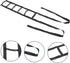 Oxford Cloth Bed Ladder for Elderly - Easy Storage Aid