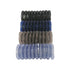 Spiral Hair Strap, 40 Pieces Non-Creased Elastic Hair Loop, Telephone Cable Transparent Headrope for All Hair Types