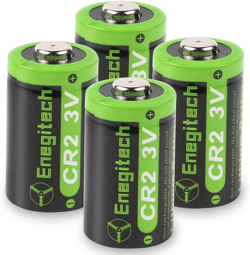 CR2 3V Lithium Battery DLCR2 for Golf Rangefinder, Baby Monitor, Alarm System - Non-Rechargeable (4 Pack)