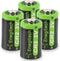 CR2 3V Lithium Battery DLCR2 for Golf Rangefinder, Baby Monitor, Alarm System - Non-Rechargeable (4 Pack)