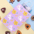 CCINEE 12PCS Easter Gift Bags, Bunny Kraft Paper Treat Bags with Handles for Kids Party Gift Wrapping
