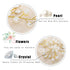 Unicra Bridal Headpiece - Wedding Crystal Flower Hair Vine Headbands - Wedding Hair Accessories (Gold)