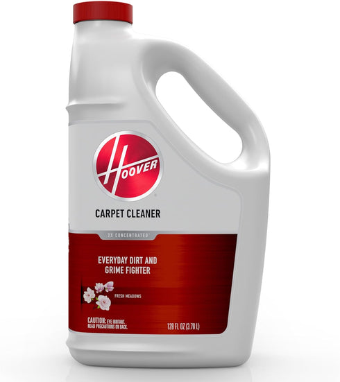 Hoover 128 oz Everyday Carpet Cleaner Solution, Deep Cleaning Shampoo for Carpet and Upholstery, Fresh Meadows