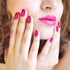 SILPECWEE 224 Pieces Nail Polish Stickers - Full Nail Wraps Solid Color Self Adhesive Gel Nail Strips