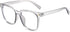 PANNER Oversized Square Blue Light Blocking Glasses - Anti Glare Reduce Eyestrain for Women and Men