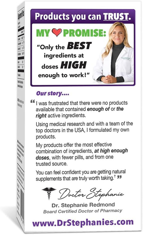 Dr Stephanie’s Nerve Miracle - Natural Supplement Capsule for Nerve Support with Alpha Lipoic Acid ALA