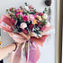 MLSG 20 Sheet Waterproof Floral Bouquet Wrapping Paper for Wedding Birthday Gift DIY (Lotus Color)