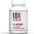 10X Health 5 MTHF Supplement, 60 Capsules, Methylated Multivitamin with Magnesium for Brain & Heart Health