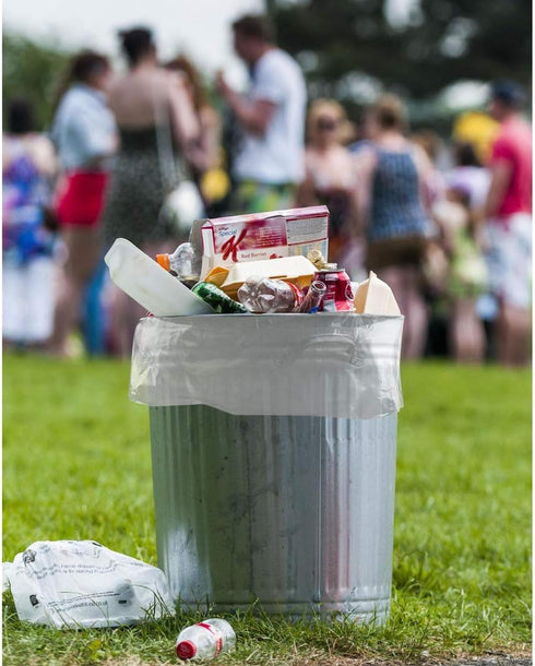 Clear Large Trash Bags, 30 Gallon Lawn and Leaf Bags, 70 Counts