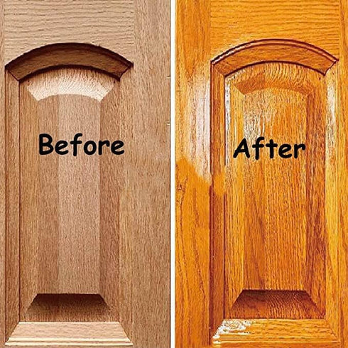 Godora 2pcs 8OZ Waterproof Tung Oil for Wood Finishing with Towel, 100% Natural Pure Tung Oil for Indoor and Outdoor