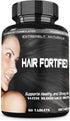 HAIR FORTIFIED Hair Growth Product - Biotin 10000 Mcg | Keratin & Silica Supplement for Fuller, Thicker Hair (60