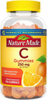 Nature Made Adult Gummies, 200 CT Vitamin C Dietary Supplement, Orange Flavor