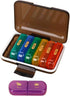 Mikinona Portable Weekly Pill Organizer Day Medicine Case for Travel and Durable