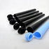 Compact Plastic Tubes with Caps - Smell Proof, Waterproof, Airtight Storage for Cigarettes - Set of 6