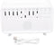 Naroote White Noise Machine Humidifier Diffuser with Bluetooth Speaker Night Light 150ml for