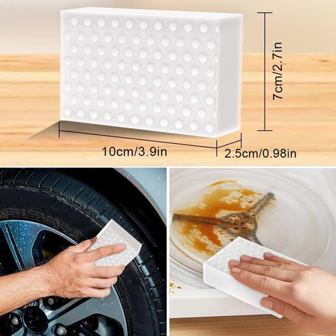 SmilePowo 12 Pack Extra Large Magic Cleaning Sponges Eraser, Melamine Foam Cleaning Pads