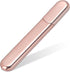 Premium Glass Nail File with Case, Crystal Diamond Nail Buffer for Natural and Acrylic Nails, Apricot - Best Beauty